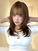 アイトーキョーエス 渋谷(AI TOKYO S) 着物ヘア/ダークアッシュ/ミディアムレイヤーカット/渋谷