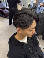 グルーマーズトウキョウ(GROOMER/S TOKYO)&nbsp;ラフカール/メンズ/フェード/刈り上げセンターパート/神保町