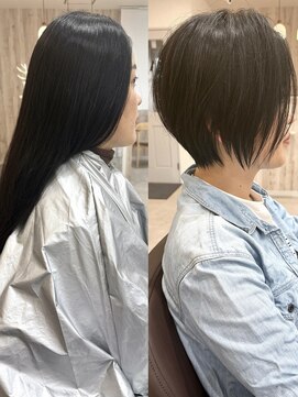 ソヨン 平塚店(SOYON) ハンサムショート/ダークアッシュ/平塚ショート/ダークグレー