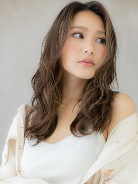 カバーヘア ブリス 戸田公園西口店(COVER HAIR bliss) フェイスフレーミングゆるふわかきあげロングX戸田公園20代30代