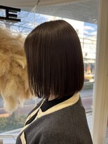 アッシュ 二俣川南口店(Ash)&nbsp;ボブ×ナチュラルブラウンカラー