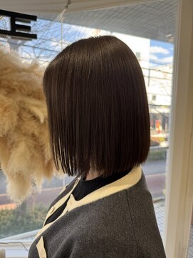 アッシュ 二俣川南口店(Ash) ボブ×ナチュラルブラウンカラー