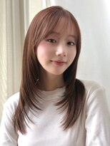 バイオレット 横浜店(Violet)&nbsp;ナチュラルレイヤー/ハッシュカット透明感カラー（AI-18）