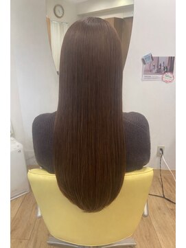 カットサロン ウシジマ(CUT SALON USHIJIMA) 【大人可愛い艶髪ロングレイヤーカットブリーチなしカラー】