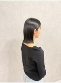 切りっぱなしボブ×髪質改善ストレート