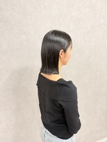 フランチェスカドットボブ(francesca.bob)&nbsp;切りっぱなしボブ×髪質改善ストレート