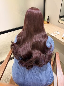 ミリー 梅田店(milly) ブリーチなしWピンクラベンダー