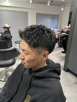 ハイプ 名古屋伏見(HYPE) メンズショート×ショートパーマ(伏見/栄/メンズ/メンズパーマ)