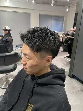 ハイプ 名古屋伏見(HYPE) メンズショート×ショートパーマ(伏見/栄/メンズ/メンズパーマ)