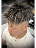 【何度でも使える】Fifthカット+ハイライトメッシュ　￥10670