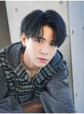 センター分けマッシュ/メンズセンター分けマッシュ/センター分け