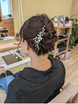 ヘアーライフイチゴイチエ(Hair Life 151A) 結婚式アレンジヘア