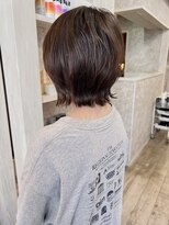 キャアリー(Caary) 福山美容室Caaryくびれレイヤーボブイルミナカラー髪質改善50代