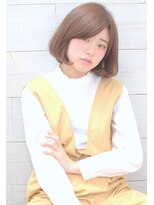 ミュージアム(MUSEUM) ■MUSEUM■ワンカールボブ★クリアベージュカラー♪二星4