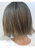 【GOOD DAY HAIR】《フラットボブ:アゴ下ボブ;ミルクティー》