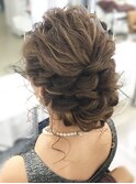 波ウェーブアップスタイル/結婚式・イベント・ライブに!