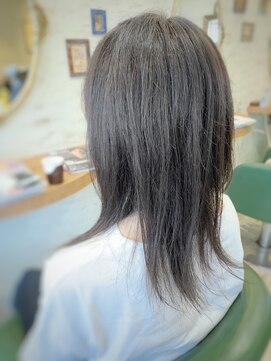 シュシュ ヘアーメイク(chou chou HAIR MAKE) 透け感&抜け感MAXグレーアッシュ