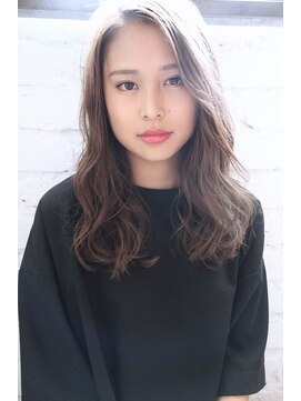 チョビー 銀座(chobii) 道村/ハイライト/バレイヤージュ/ネイビーカラー/グレージュ