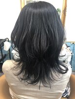ロンドアベニール 北千住(Lond avenir)&nbsp;namie ウルフレイヤーで個性的なヘアスタイルを！