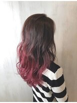 ソース 梅田(SOURCE)&nbsp;【SOURCE】レッドグラデーション