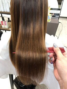 クラン(Chlan) サラ艶×オリーブカラー【摂津本山・芦屋】