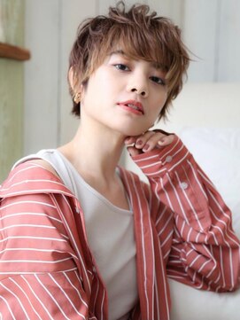 ネオリーブシェリエ 浅草店(Neolive cherie) パーマ風ショート　浅草