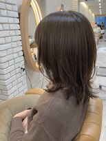 アドラーブル けやき通り店(adorable)&nbsp;ミディアムウルフ【シークレットハイライト】20代30代40代