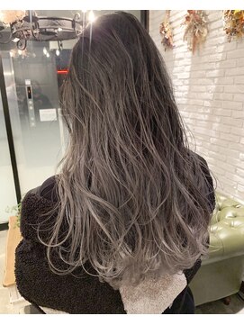 ラフトーキョウセカンド(RAF TOKYO 2nd) 【福岡NO.1】NAOバレイヤージュ×ホワイティグレージュ