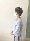 LUTIN大人かわいいハイトーンシルバーショートカット