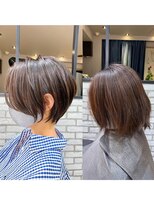 アヴァロン(AVALON)&nbsp;【30代40代】横顔美人な絶壁解消ショートパーマ「永田カズヤ」