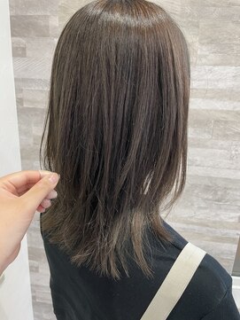 ラグシーセカンド(RAGCIE 2nd) 【Rio】セミロング×グレージュ