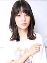 クラッチ 博多(CLUTCH)&nbsp;大人可愛い小顔秋カラーこなれミディ  A7