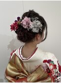 成人式ヘアセット