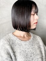 イデア(idea) 【ミニボブ×黒髪ボブ】ヘアスナップ・山下