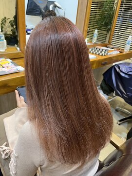 ラ メール ヘア デザイン(La mer HAIR DESIGN) ピンクベージュカラー/ハイトーンカラー