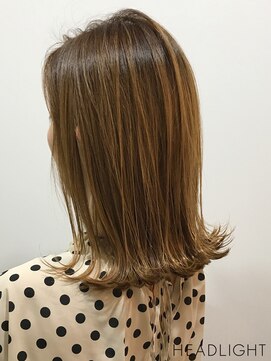 アーサス ヘアー デザイン 駅南店(Ursus hair Design by HEADLIGHT) ツヤ髪×外ハネミディアム_486L1455