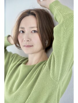 ヘアーアンドメイク エクリ 不動前店(Hair&Make equri) ひし形ショートボブ
