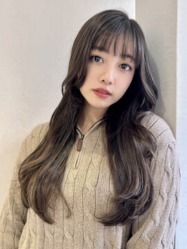 スペイディック 中目黒(SPADIC) 重めバング、重めレイヤー