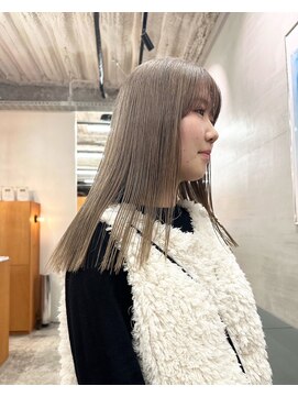 ニール 名古屋 伏見 丸の内(NEELU) 【Neelu_misa】グレージュカラー