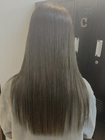 ギフト ヘアー サロン(gift hair salon) カーキグレージュカラー