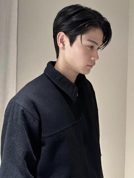 ノラ ギンザ(NORA GINZA) ダウンパーマニュアンスパーマセンターパートコンマヘア髪質改善