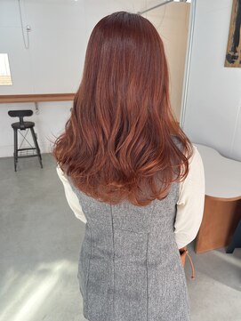 ルームスヘアー(Rooms Hair) オレンジブラウン