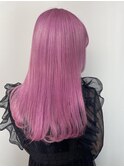 大人気ピンクアッシュカラー