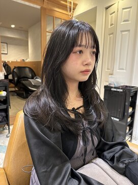 ロンド パルティール 大宮(Lond partir) ブラックカラーレイヤースタイル