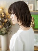■レイヤーカットワンカール小顔丸みボブディ610志木30代40代