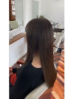 ヘアーアンドメイクアップモパ 髪質改善
