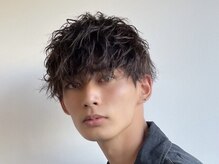 《*波巻きスパイラルパーマでしか出せない質感が◎*》より柔らかい質感で、ナチュラルな印象に＊[西梅田]