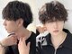 ロシェ 横浜店(loche)の写真/[カット+炭酸泉¥4200]爽やか好印象なモテヘア☆韓国風センターパート/スパイラルパーマ/ツイストスパイラル