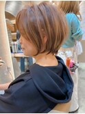 ショートカールセミディシアーカラー姫カット【工藤昴】