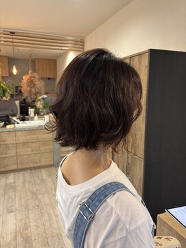 ヘアサロン アンフェール(Hair Salon Amfaire) 【rena】ラフミニボブstyle